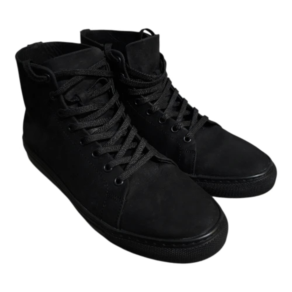 Thursday Mens Premier Leather Black High-Top Sneaker Size 7.5